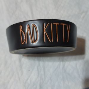 Rae Dunn Bad Kitty cat/candy dish